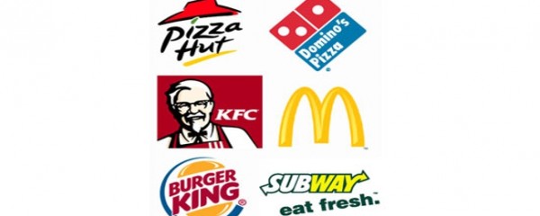 Logos das marcas «fast food» fazem sucesso entre crianças