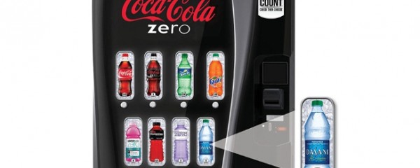 Máquinas de bebidas com contador de calorias