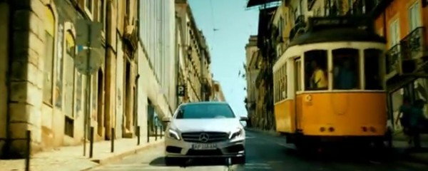 Novo anúncio da Mercedes filmado em Portugal