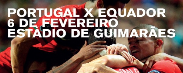Jogo Portugal-Equador será solidário