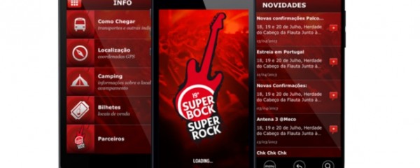 19.ª edição do Super Bock Super Rock dá música em smartphones