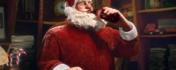 Coca-Cola leva Pai Natal a pedir desejos