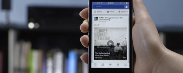 Facebook irá identificar som ambiente