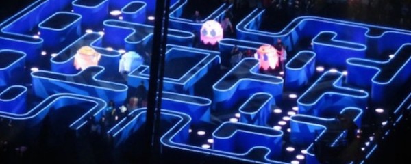 Budweiser constrói labirinto de Pac-Man na vida real
