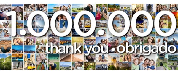 VisitPortugal atinge 1 milhão de seguidores no Facebook