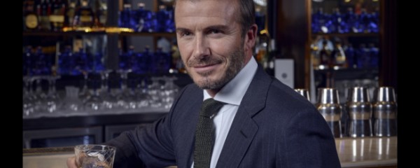 Beckham é o embaixador deste whisky