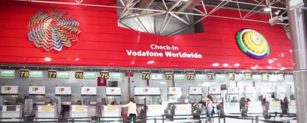 Vodafone faz check-in nos cinco continentes