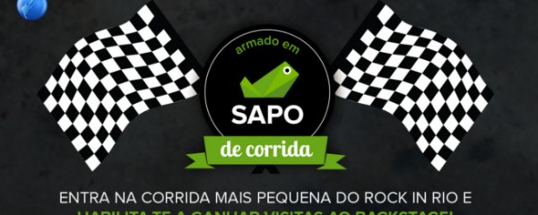 Sapo organiza a “Corrida mais Pequena do Rock in Rio”