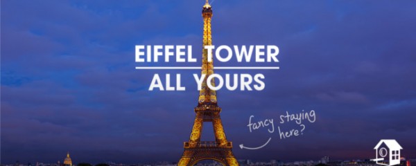 Quer dormir na Torre Eiffel?