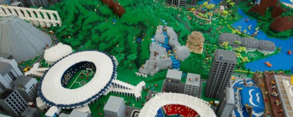 Lego constrói homenagem ao Rio de Janeiro