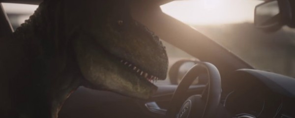 Audi anima T-Rex deprimido