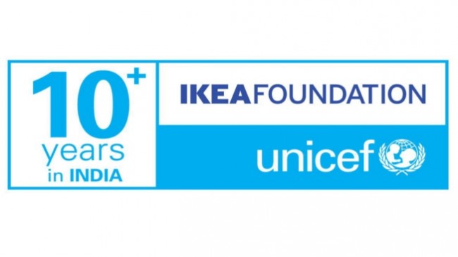 IKEA Foundation e UNICEF celebram 10 anos de parceria