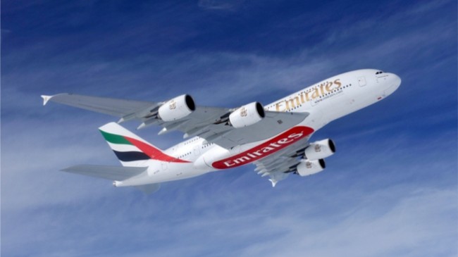 Grupo Emirates anuncia lucros semestrais