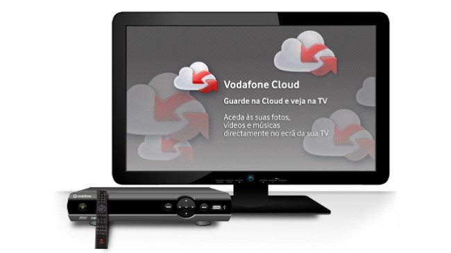 Vodafone disponibiliza serviço Cloud na televisão