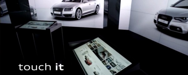 A Audi já tem stand 100% digital