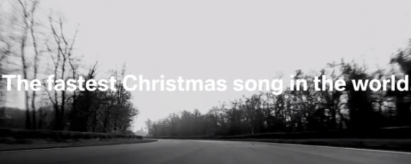 A mais rápida canção de Natal