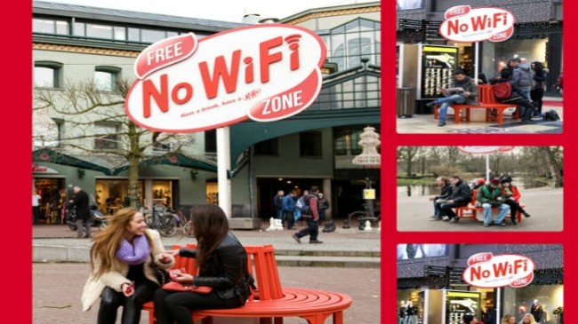 Kit Kat cria “zona sem Wi-fi”