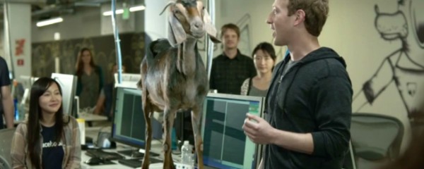 Mark Zuckerberg estrela de publicidade