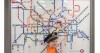 Metro de Londres com mapas feitos de Lego