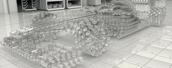 Johnnie Walker cria carro feito de vidro