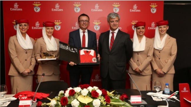 Benfica passa a viajar com Emirates
