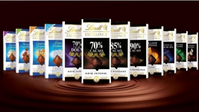 Lindt torna-se 3ª maior fabricante de chocolates