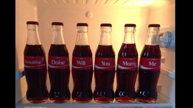 E se a Coca Cola o pedisse em casamento?