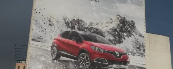 Renault cria “nevão” em Lisboa