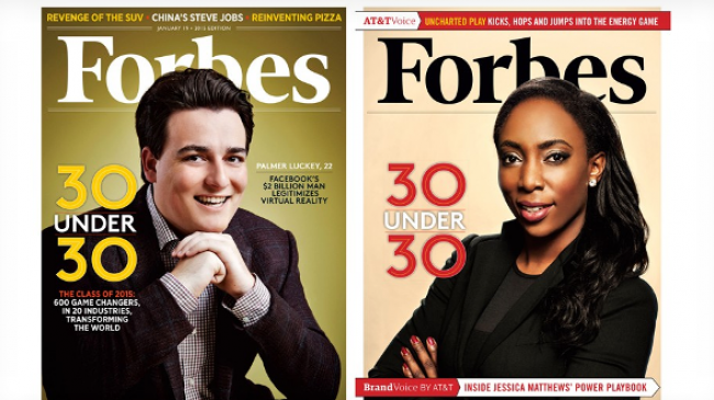 Revista Forbes estreia capa patrocinada