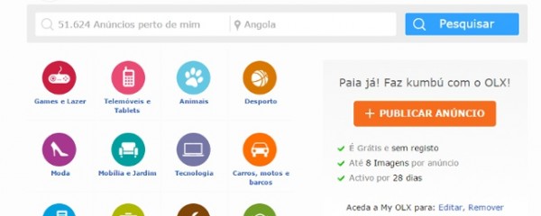 OLX Angola lança novo site mais intuitivo