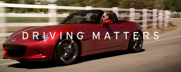 Mazda relembra porque é que conduzir importa