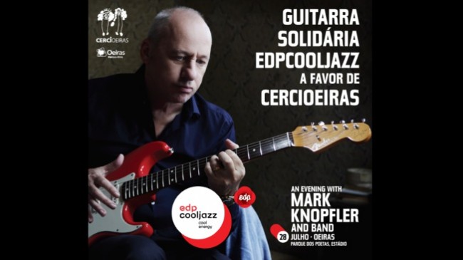 EDP Cool Jazz leiloa guitarra assinada por Mark Knopfler