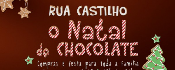 A Caixa é o banco oficial do Natal de Chocolate na Rua Castilho