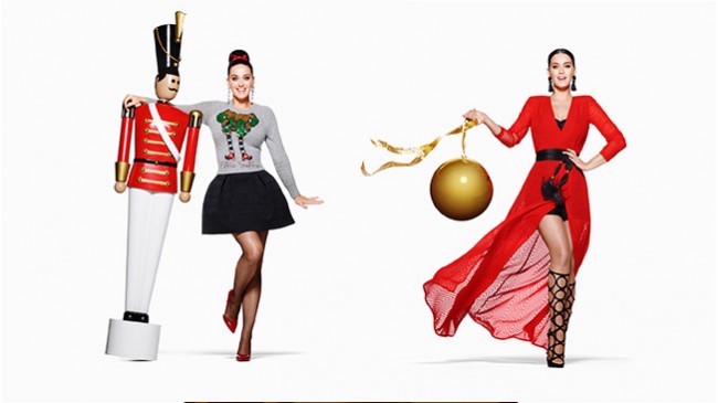 H&M prepara campanha de Natal com Katy Perry