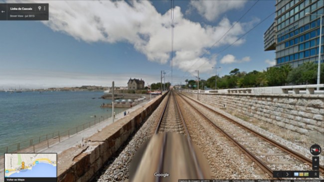 Os caminhos-de-ferro portugueses já estão no Street View