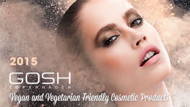Gosh aposta em produtos de maquilhagem para vegan e vegetarianos