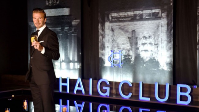 David Beckham levou Haig Club a Xangai