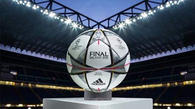 Adidas revela a bola oficial da final da UEFA