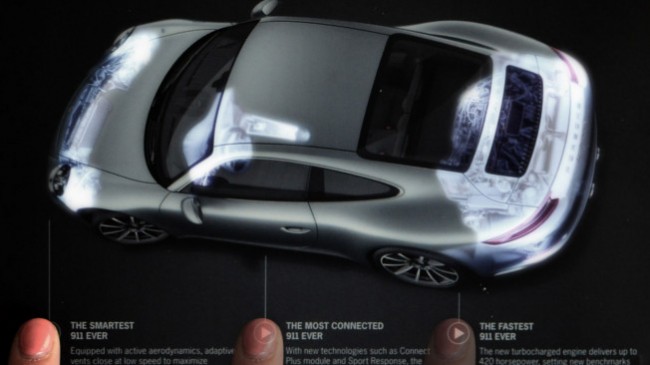 Porsche usa LED’s em campanha de imprensa