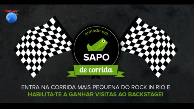 Sapo organiza a “Corrida mais Pequena do Rock in Rio”