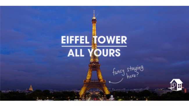 Quer dormir na Torre Eiffel?