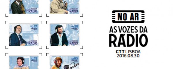 80 anos de Rádio em novos selos colecionáveis