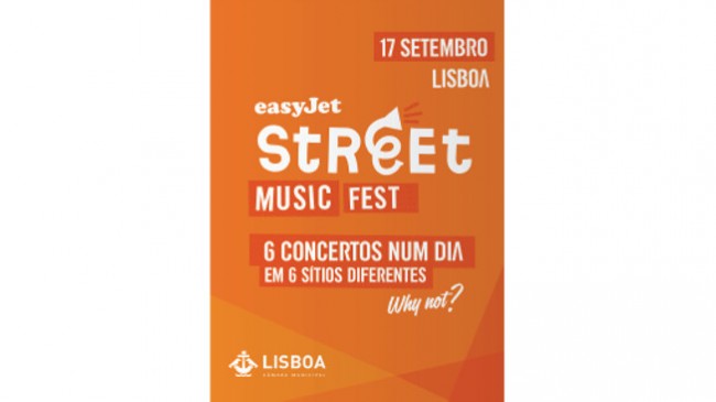 EasyJet traz festival de música de rua a Lisboa