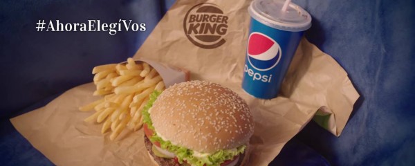 Burger King e Pepsi unem-se em campanha