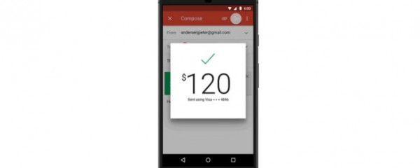 Gmail vai permitir o envio de dinheiro