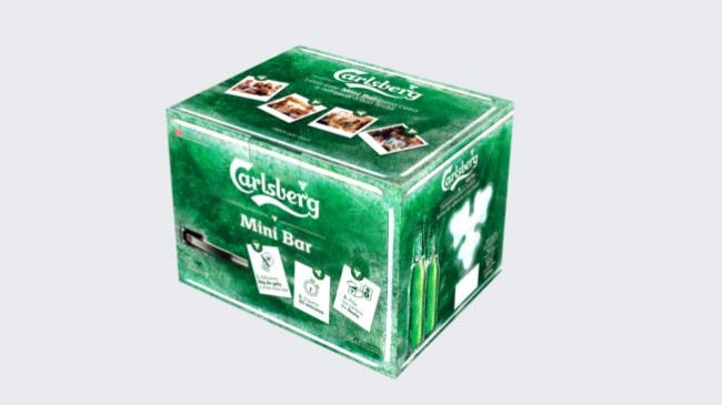 Carlsberg garante cerveja fresca em 30 minutos com esta caixa