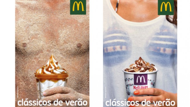 Aproxima-se o verão, e McDonald’s aposta em gelados
