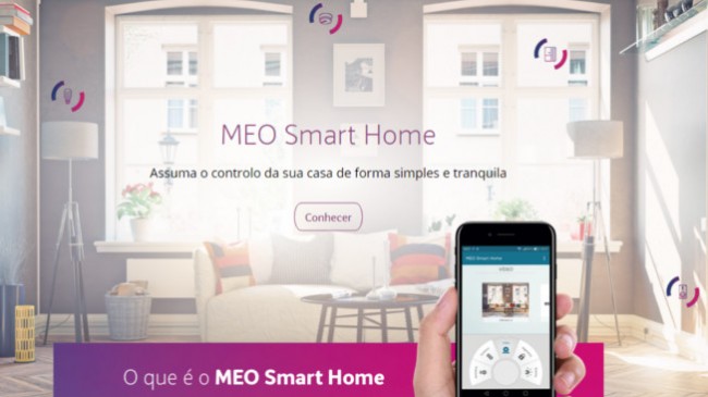 MEO apresenta solução de casa inteligente em Portugal
