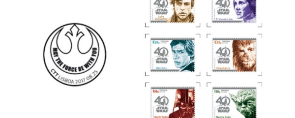 A força está com a nova coleção de selos dos CTT