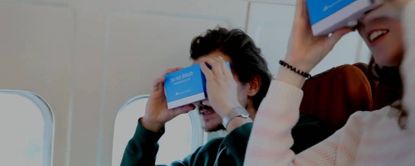 KLM dá óculos de Realidade Virtual
